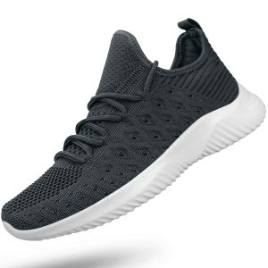 Womens Non-slip Walking Sneaker Gray