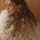 Handmade Alpaca Merino Cardigan: Cropped Open Front Knit Sweater