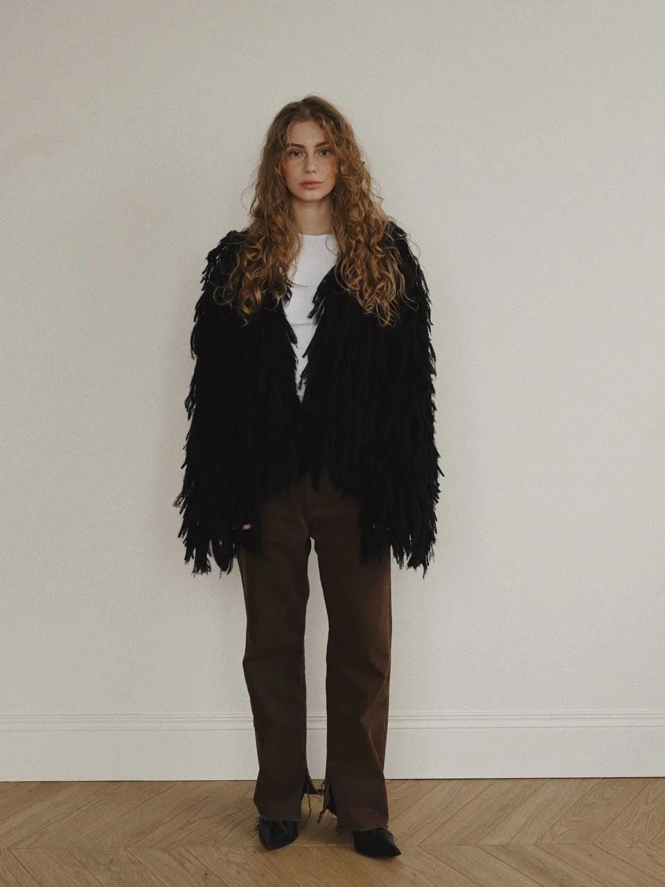 Handmade Alpaca Merino Cardigan: Cropped Open Front Wool Jacket