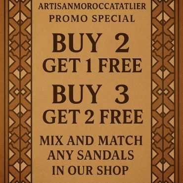 Moroccan Handmade Leather Sandals Women – Braided Slides, Strappy Summer Shoes, Open Toe Beach Sandals, Handcrafted Flat Leather Sandals